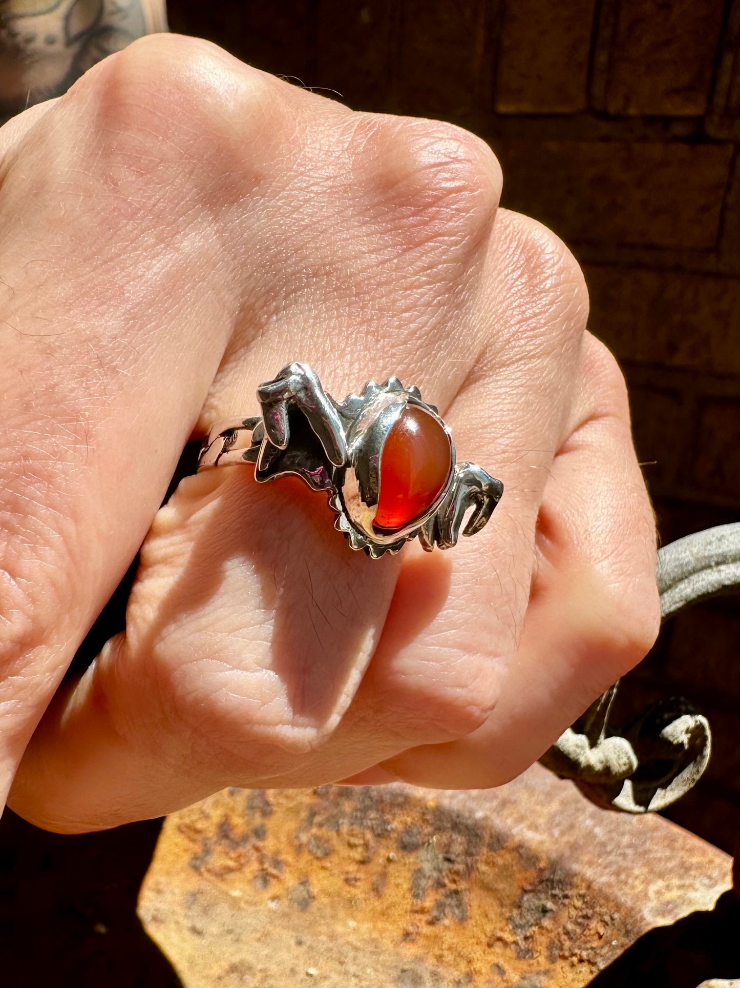 Tooth and chains ring
