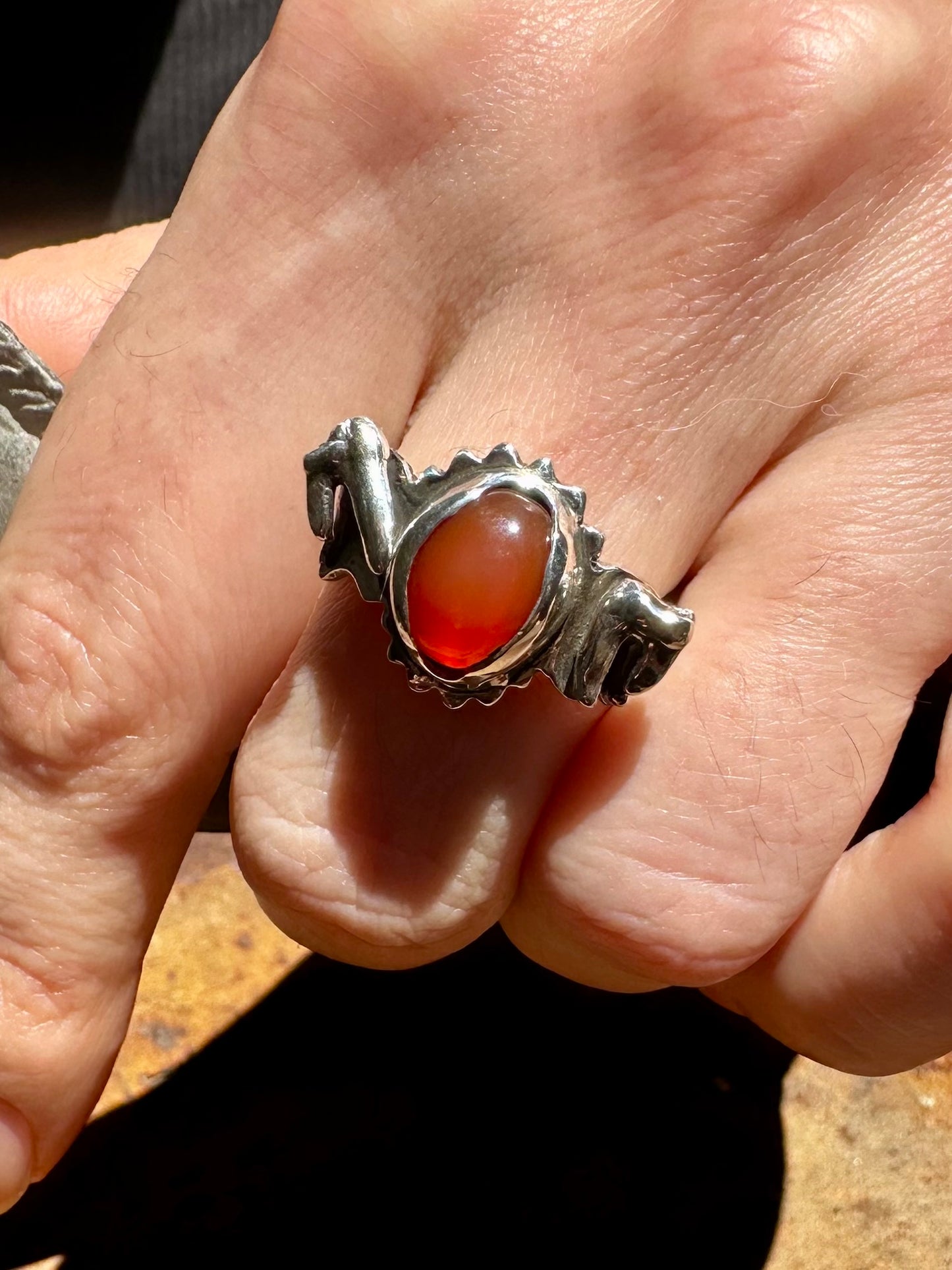 Tooth and chains ring