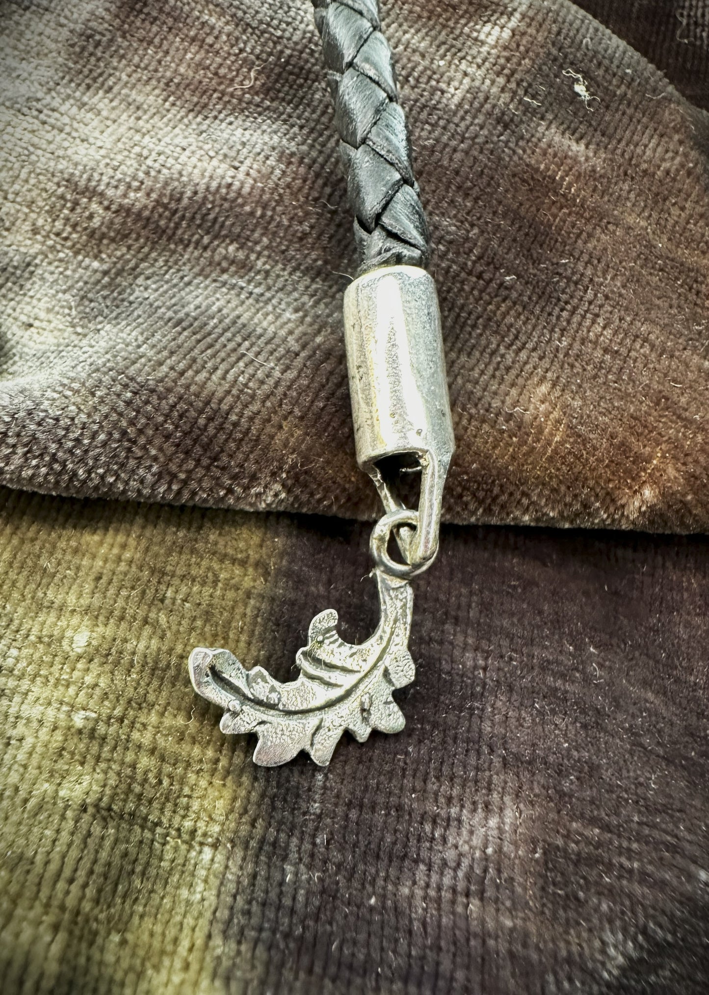 OOAK Corvus Bolo Tie in .925