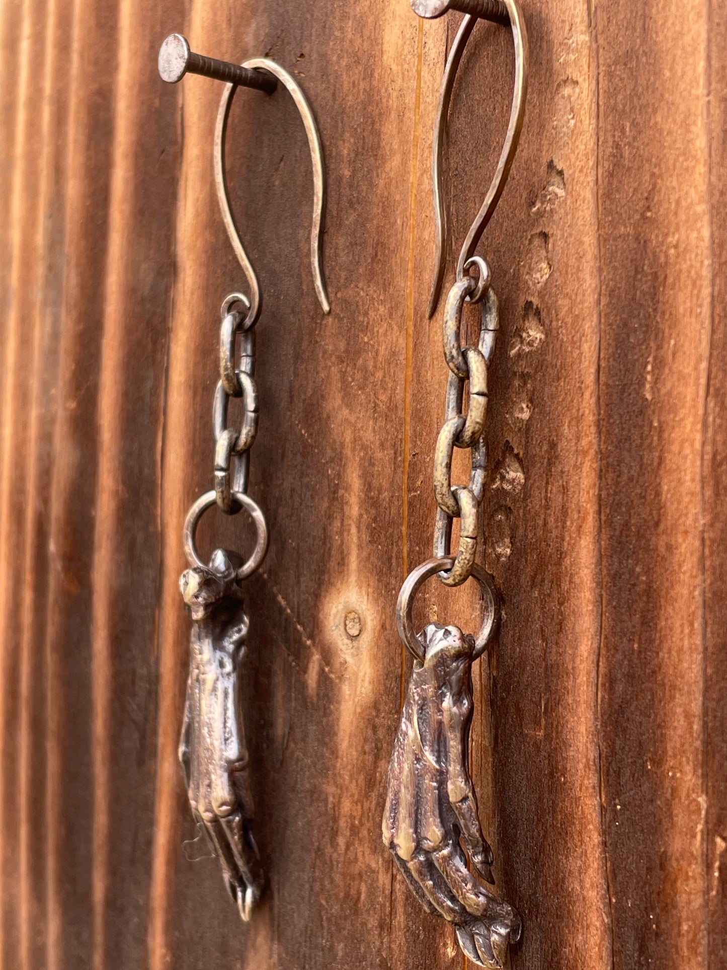 RAT claw earrings