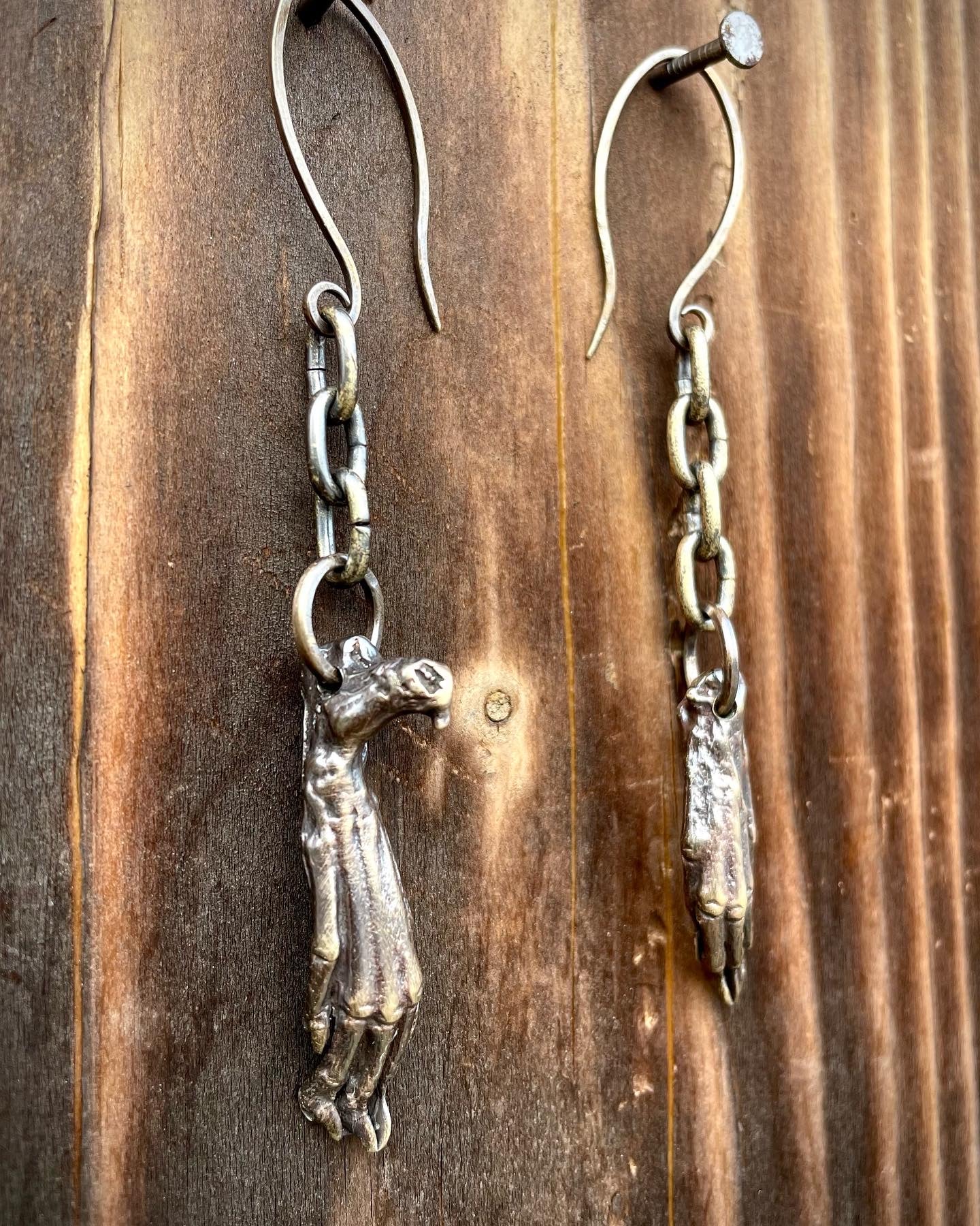 RAT claw earrings